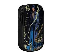 YINGD Team Horror Characters Friends Pencil Cases Fun Psychodynamics Scary Halloween Bags Big Capacitys Pencilcases