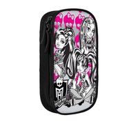 YINGD Teen Monster High Pencil Case for Baby Essentials - Safe Oxford Cloth Organizer for Pacifiers, Pens, Wipes (BPA-Free)
