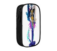 YINGD Teen Monster High Pencil Case Personalized Design Option - Sturdy Oxford Fabric with 3 Pockets & Pen Loops (Gift Ready)