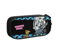 YINGD Teen Monster High Pencil Case Travel-Size Organizer - Compact Zipper Design Fits in Purses, Backpacks, Suitcases