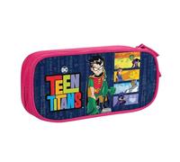 YINGD Teen Titans Go! Pencil Case, Multipurpose Pencase,Large Capacity Durable Pencil Pouch Storage Pen Bag Organizer Stationery