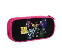 YINGD Teen Titans Go! Pencil Case, Multipurpose Pencase,Large Capacity Durable Pencil Pouch Storage Pen Bag Organizer Stationery