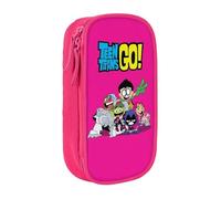 YINGD Teen Titans Go! Pencil Case, Multipurpose Pencase,Large Capacity Durable Pencil Pouch Storage Pen Bag Organizer Stationery