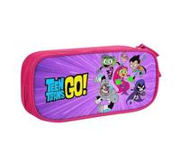 YINGD Teen Titans Go! Pencil Case, Multipurpose Pencase,Large Capacity Durable Pencil Pouch Storage Pen Bag Organizer Stationery
