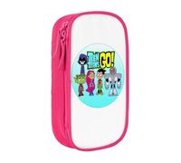 YINGD Teen Titans Go! Pencil Case, Multipurpose Pencase,Large Capacity Durable Pencil Pouch Storage Pen Bag Organizer Stationery