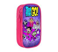 YINGD Teen Titans Go! Pencil Case, Multipurpose Pencase,Large Capacity Durable Pencil Pouch Storage Pen Bag Organizer Stationery