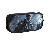 YINGD Terminator The Resistance Pencil Case Heavy-Duty Storage Pouch - Water-Resistant Design for School, Office, Hiking Trips