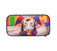 YINGD The Amazing Digital Circus Big Capacity Pencil Case, Large Storage Pencil Pouch Pen Case Bag with Zipper, Pencil Case for School College Student Offic