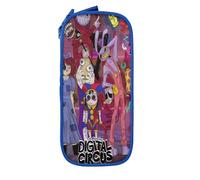 YINGD The Amazing Digital Circus Big Capacity Pencil Case, Large Storage Pencil Pouch Pen Case Bag with Zipper, Pencil Caser