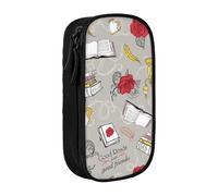 YINGD The Amazing Digital Circus Big Capacity Pencil Case, Large Storage Pencil Pouch Pen Case Bag with Zipper, Pencil Case for School College Student Offic