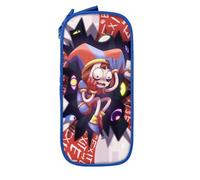 YINGD The Amazing Digital Circus Big Capacity Pencil Case, Large Storage Pencil Pouch Pen Case Bag with Zipper, Pencil Caser