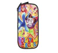 YINGD The Amazing Digital Circus Big Capacity Pencil Case, Large Storage Pencil Pouch Pen Case Bag with Zipper, Pencil Case for School College Student Offic