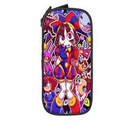 YINGD The Amazing Digital Circus Big Capacity Pencil Case, Large Storage Pencil Pouch Pen Case Bag with Zipper, Pencil Case for School College Student Offic