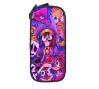 YINGD The Amazing Digital Circus Big Capacity Pencil Case, Large Storage Pencil Pouch Pen Case Bag with Zipper, Pencil Case for School College Student Offic