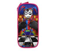 YINGD The Amazing Digital Circus Big Capacity Pencil Case, Large Storage Pencil Pouch Pen Case Bag with Zipper, Pencil Caser