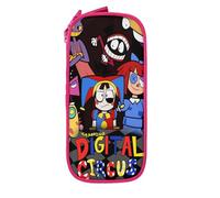YINGD The Amazing Digital Circus Big Capacity Pencil Case, Large Storage Pencil Pouch Pen Case Bag with Zipper, Pencil Caser