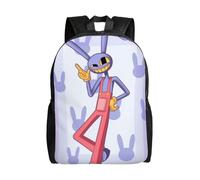 YINGD The Amazing Digital Circus Cute Jax Backpack Casual Adjustable Bookbag School Bag Laptop BackpackLightweight Large Capacity Travel Bag Satchel