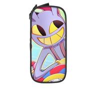 YINGD The Amazing Digital Circus Pencil Case Anime Pencil Pouch Case Makeup Bag Large Capacity Zipper Cosmetic Bag Double Layer Storage Pen Bag Pouch