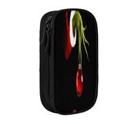 YINGD The Grinch Pencil Case for Science Kits - Lab-Friendly Oxford Cloth with Leak-Proof Interior for Tools, Pens