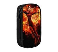 YINGD The Hunger Games Pencil Box Multipurpose Pencil Case Cute Pouch Holder Box Game Pen Pouch Bag Organize for Home Office