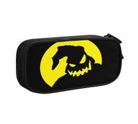 YINGD The Nightmare Before Christmas Pencil Case Eco-Friendly Travel Bag - Waterproof Oxford Cloth for Artists, Students, Makeup Lovers