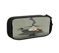 YINGD The Nightmare Before Christmas Pencil Case for Busy Professionals - Sleek Design with 5 Pen Slots & Hidden Pocket (Custom Logo)