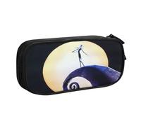 YINGD The Nightmare Before Christmas Pencil Case Gift Set with Custom Print - Lightweight Oxford Fabric for Students, Travelers, Professionals