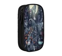 YINGD The Nightmare Before Christmas Pencil Case Scratch-Resistant Surface - Oxford Polyester for Long-Lasting Use in School, Office