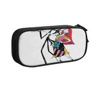 YINGD The Nightmare Before Christmas Pencil Case Scratch-Resistant Surface - Oxford Polyester for Long-Lasting Use in School, Office