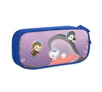 YINGD The Octonauts Characters Pencil Case Large Capacity Pencilcase Double-Layer Pen Bag School Stationery Pouch Organizer Office Supplies for Kids Adult