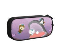 YINGD The Octonauts Characters Pencil Case Large Capacity Pencilcase Double-Layer Pen Bag School Stationery Pouch Organizer Office Supplies for Kids Adult