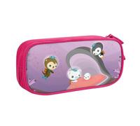 YINGD The Octonauts Characters Pencil Case Large Capacity Pencilcase Double-Layer Pen Bag School Stationery Pouch Organizer Office Supplies for Kids Adult