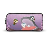 YINGD The Octonauts Characters Pencil Case Student Pen Bag Storage Organizer Pencil Case Stationery Bag Office Supplies for Kids and Adult