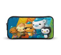 YINGD The Octonauts Pencil Case Student Pen Bag Storage Organizer Pencil Case Stationery Bag Office Supplies for Kids and Adult