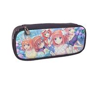 YINGD The Quintessential Quintuplets 1 Large Capacity Pencil Case Cute Anime Cosmetic Pouch Boys Girls Kids Junior High School College Students Salarymen Gi