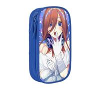 YINGD The Quintessential Quintuplets Miku Pencil Case Large Capacity Pencil Holder Stationery Case Pen Bags Cute Boys Girls Children Celebration Black v8nd8a