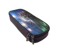 YINGD The Real Ghostbusters Pencil Case Elegant Zippered Pen Pouch for Students Professionals & Artists