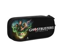 YINGD The Real Ghostbusters Pencil Case for Small Devices - Fits AirPods, Chargers, Pens in Crisp Oxford Fabric (Customizable)