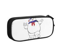YINGD The Real Ghostbusters Pencil Case Leak-Proof Interior - Oxford Cloth Zipper Case for Ink Pens, Lipsticks, Small Items