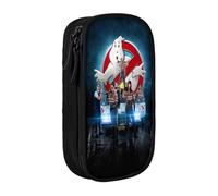YINGD The Real Ghostbusters Pencil Case with Keychain Hook - Portable Oxford Cloth Pouch for Pens, Keys, USB Drives