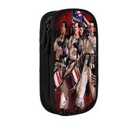 YINGD The Real Ghostbusters Pencil Case with Reinforced Edges - Tear-Resistant Oxford Cloth for Heavy-Duty Storage Needs
