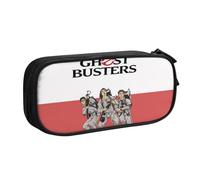 YINGD The Real Ghostbusters Pencil Case with Smooth Zipper Closure - Anti-Scratch Polyester for School, Office, Camping Trips