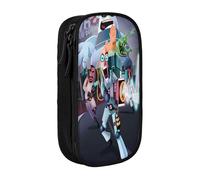 YINGD The Real Ghostbusters Pencil Case with Transparent Window - Easy Identification of Pens, Lip Balms, Small Accessories