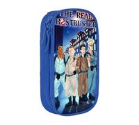 YINGD The Real Ghostbusters Poster Pencil Case Large Capacity Doublelayer Pen Bag School Student Stationery Pouch Pencil case Supplies