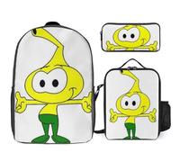 YINGD The Snorks Backpack Success Pack Complete School System with Organized Stationery Hub