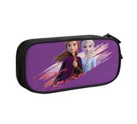 YINGD The Snow Queen Pencil Case for Retro Style Lovers - Vintage Print Oxford Fabric with Brass Zipper (Gift Box)