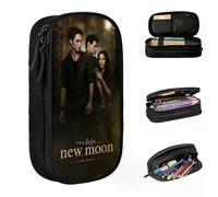 YINGD The Twilight Saga New Moon Pencil Cases Classic Bella Edward Pen Holder Bag for Student Big Capacity School Supplies Stationery Bag