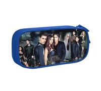 YINGD The Vampire Diaries Pencil Case Large Capacity Doublelayer Pen Bag School Stationery Pouch Pencil case Supplies Pencase ds