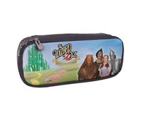 YINGD The Wizard of Oz Pencil Case Stylish Leather Bag with Multi-Compartment Design for Organization