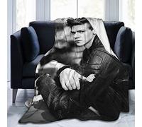 YINGD Thomas Brodie Sangster Blanket 3D Print Flannel Blanket Collage Blanket Anti Pilling Bed Blanket for Adults Kids for Bedroom Sofa Decoration 150x125cm